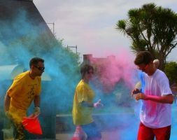 muco, roskolor, virade, roscoff, color run