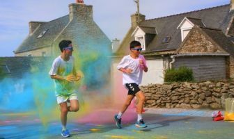 muco, roskolor, virade, roscoff, color run