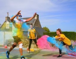 muco, roskolor, virade, roscoff, color run