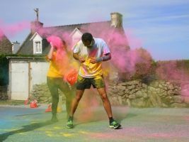 muco, roskolor, virade, roscoff, color run