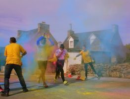 muco, roskolor, virade, roscoff, color run