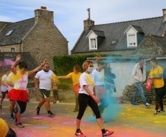 muco, roskolor, virade, roscoff, color run