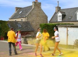 muco, roskolor, virade, roscoff, color run