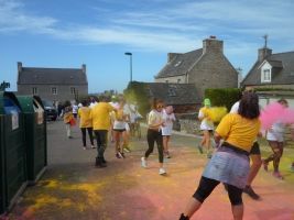 muco, roskolor, virade, roscoff, color run